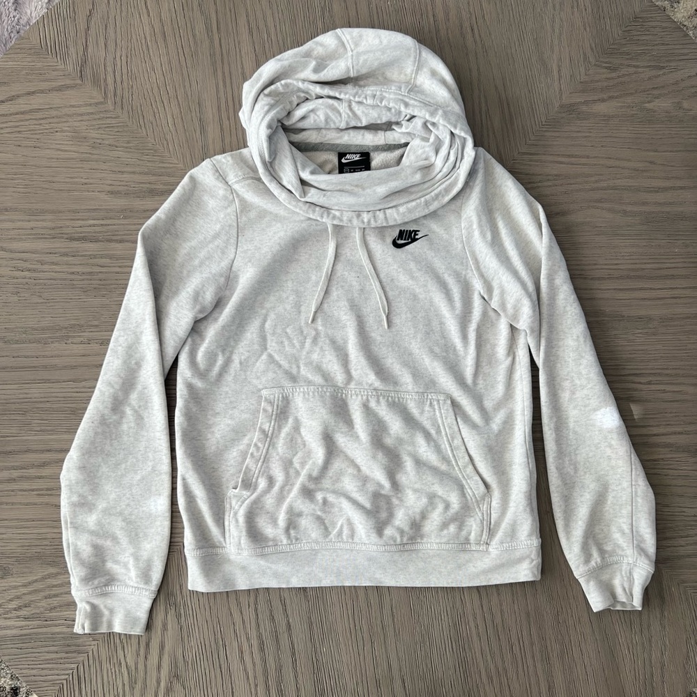 Gray Nike Sweater Hoodie for Women